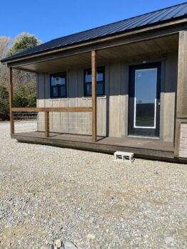 Ranch Tiny Home Shell built by Esh's Utility Buildings for sale in KY and TN