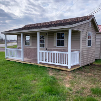 She shed with a porch