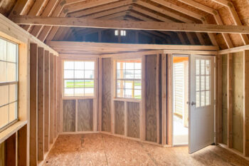 high barn lofted tiny home shell for sale