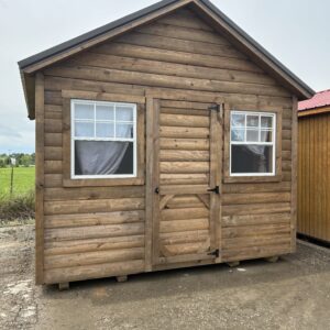 10x14 Log Ranch Shed