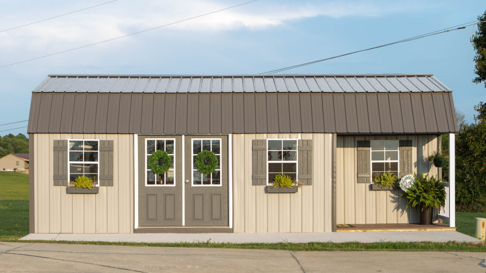 A shed converted into a legal, livable home.