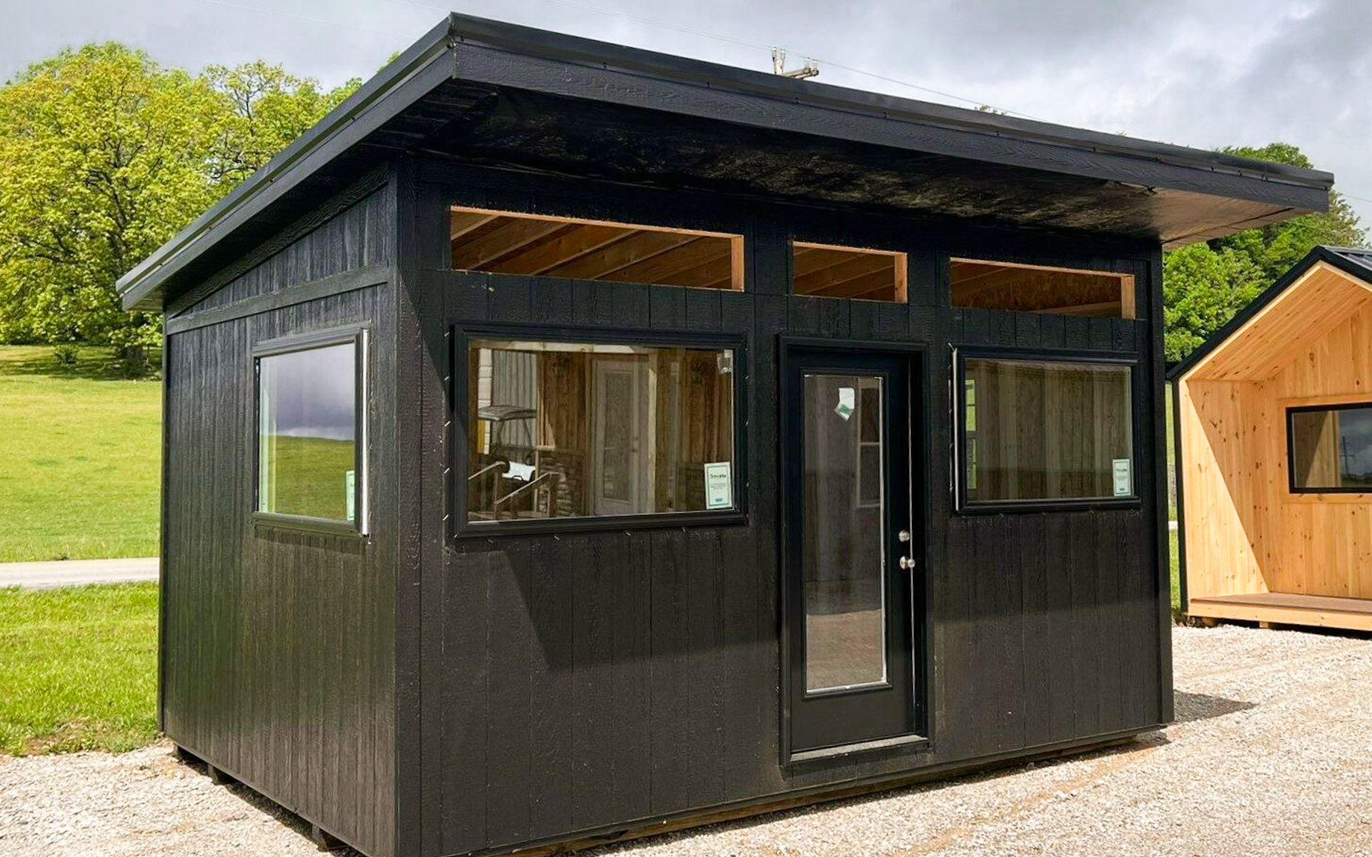 small, personal space shed